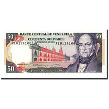 Geldschein, Venezuela, 50 Bolivares, 1992-12-08, KM:65d, UNZ
