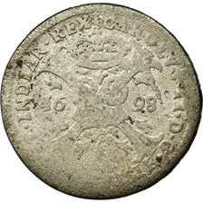 Coin, Spanish Netherlands, Flanders, 4 Patards, 1698, Bruges, VG(8-10), Silver