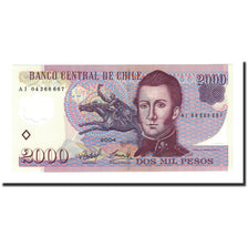 Banknot, Chile, 2000 Pesos, 2004, KM:160a, UNC(65-70)