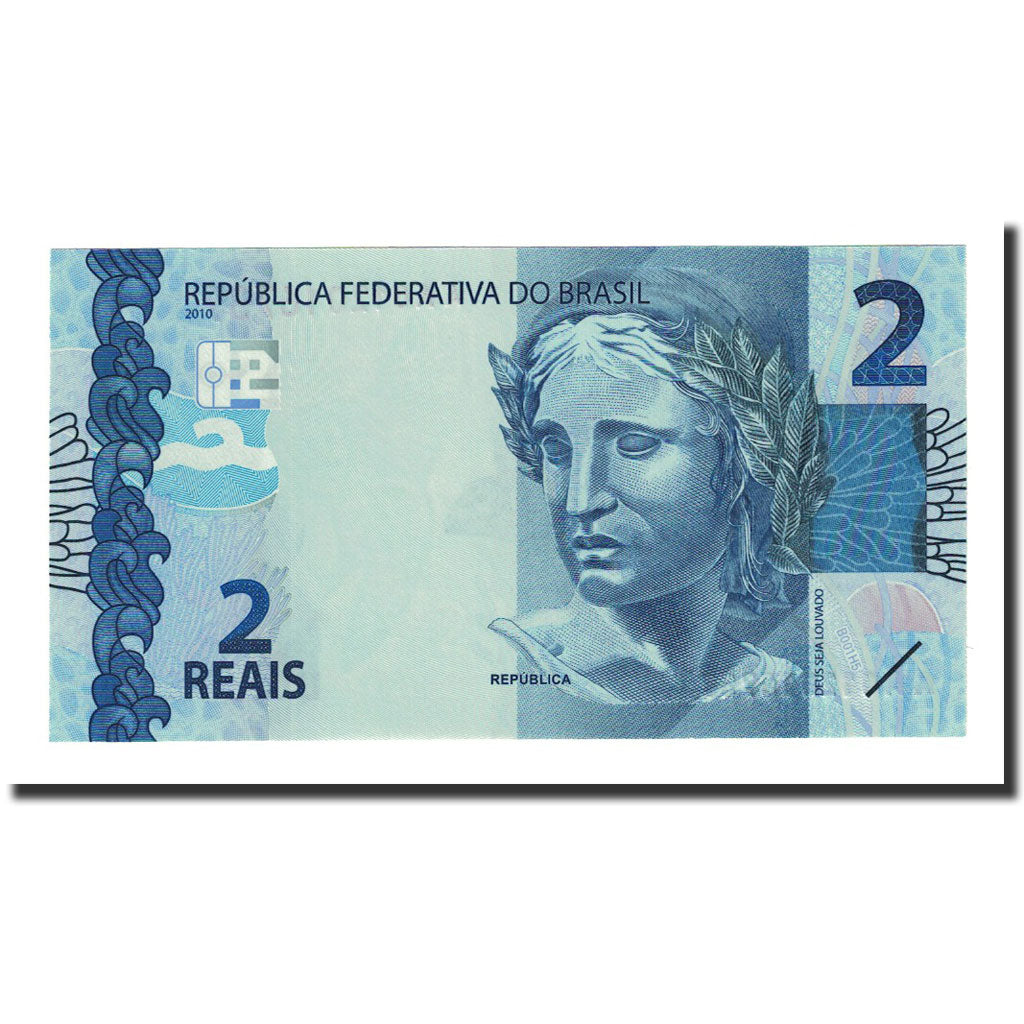 Banknote, Brazil, 2 Reais, 2010, UNC(65-70)
