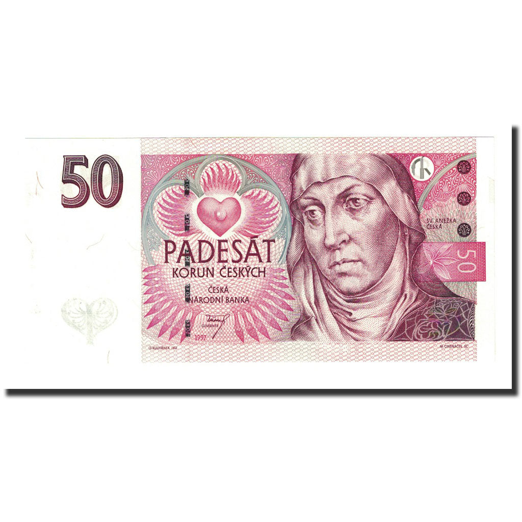 Banknote, Czech Republic, 50 Korun, 1997, KM:17, UNC(65-70)