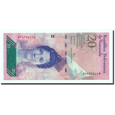 Banknote, Venezuela, 20 Bolivares, 2007-03-20, KM:91a, UNC(65-70)