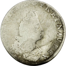 Coin, France, Louis XIV, 1/12 Écu aux insignes, 1/12 ECU, 10 Sols, 1702, Lille