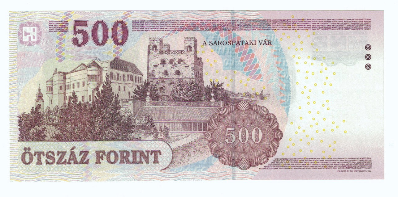Banknote, Hungary, 500 Forint, 2013, UNC(65-70)