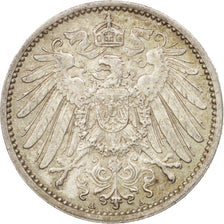GERMANY - EMPIRE, Wilhelm II, Mark, 1914, Berlin, AU(55-58), Silver, KM:14