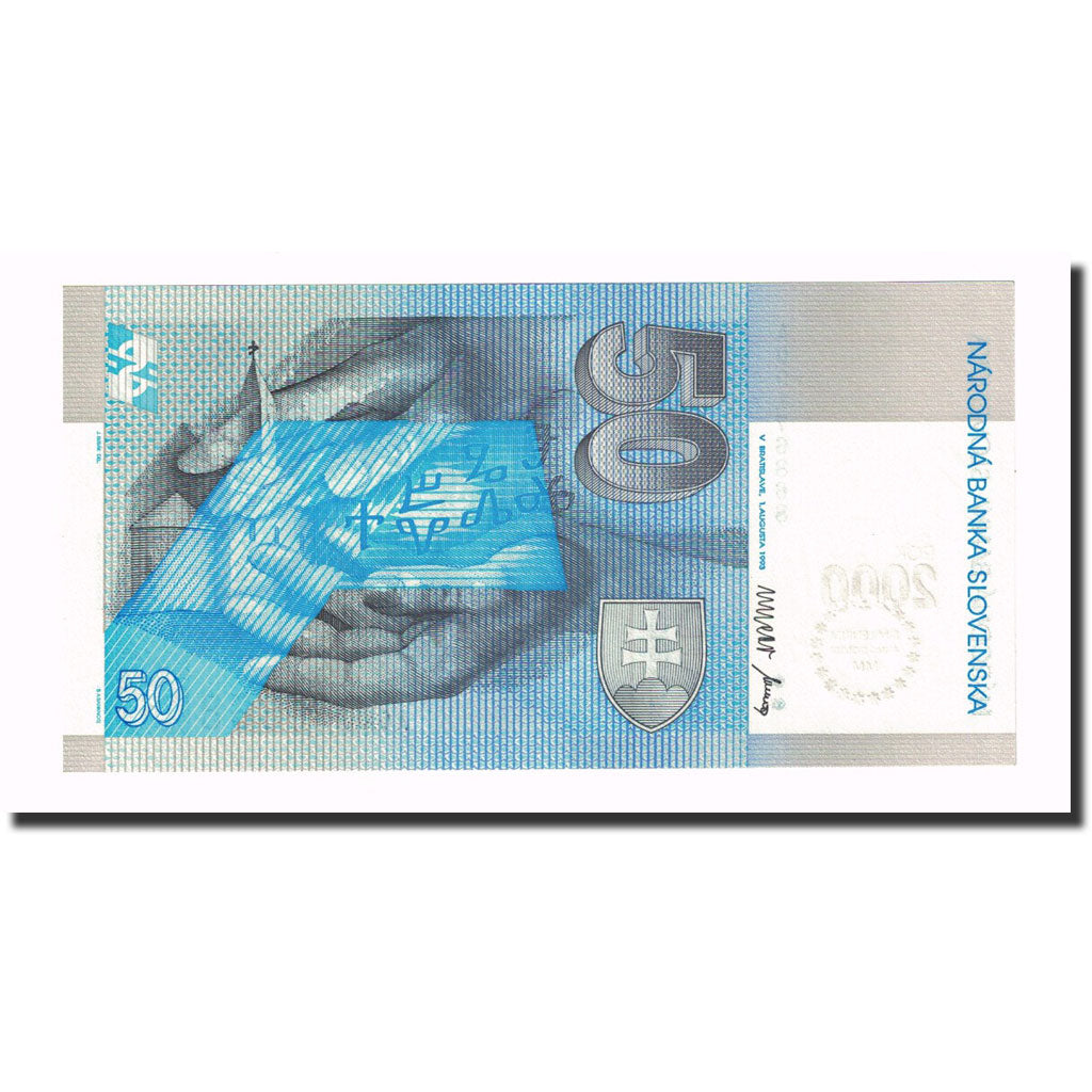 Banknote, Slovakia, 50 Korun, 1993-08-01, KM:35, UNC(65-70)