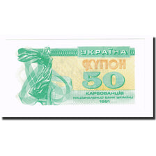 Banknote, Ukraine, 50 Karbovantsiv, 1991, KM:86a, UNC(65-70)