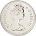 Elizabeth II, Dollar, 1984, Ottawa, FDC, Nickel, KM:120.1