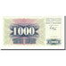 Banknote, Bosnia - Herzegovina, 1000 Dinara, 1992-07-01, KM:15a, UNC(65-70)