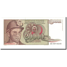 Banknote, Yugoslavia, 20,000 Dinara, 1987-05-01, KM:95, UNC(65-70)