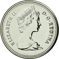 Coin, Canada, Elizabeth II, 25 Cents, 1984, Royal Canadian Mint, Ottawa
