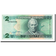 Banknote, Lithuania, 2 Litai, 1993, KM:54a, UNC(65-70)