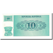 Banknote, Slovenia, 10 (Tolarjev), 1990, KM:4a, UNC(65-70)