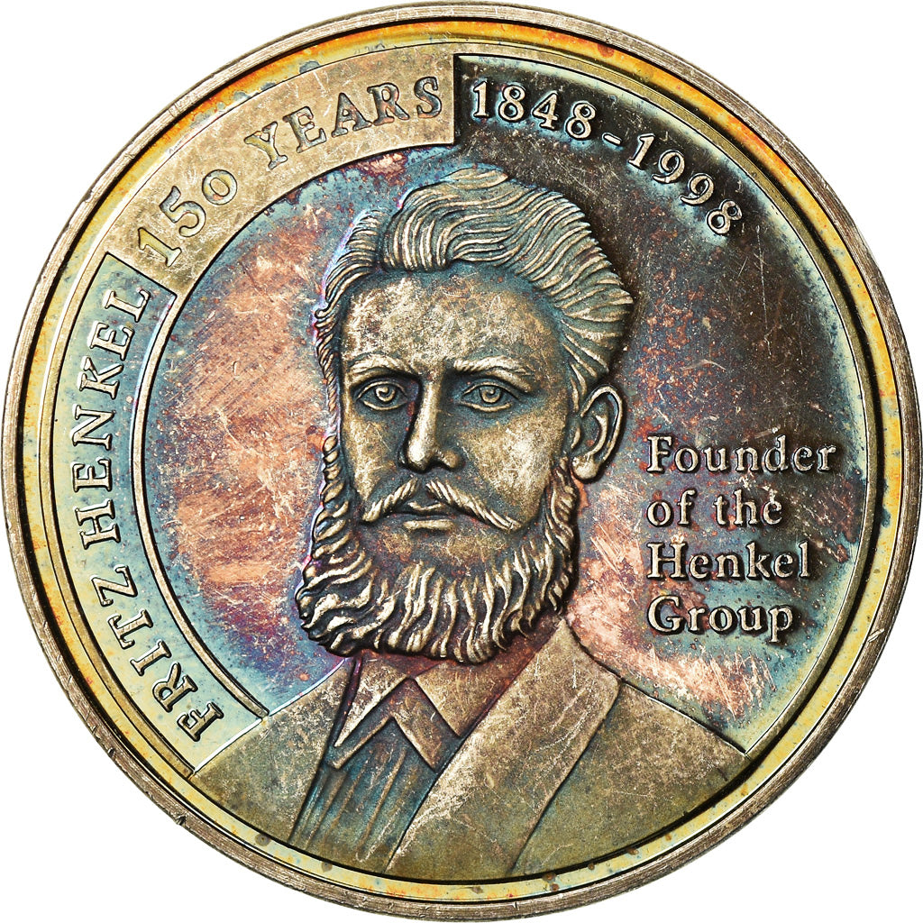 Germany, Medal, Fritz Henkel, Henkel Group, Business & industry, 1997, MS(63)