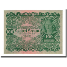 Banknote, Austria, 100 Kronen, 1922-01-02, KM:77, UNC(65-70)