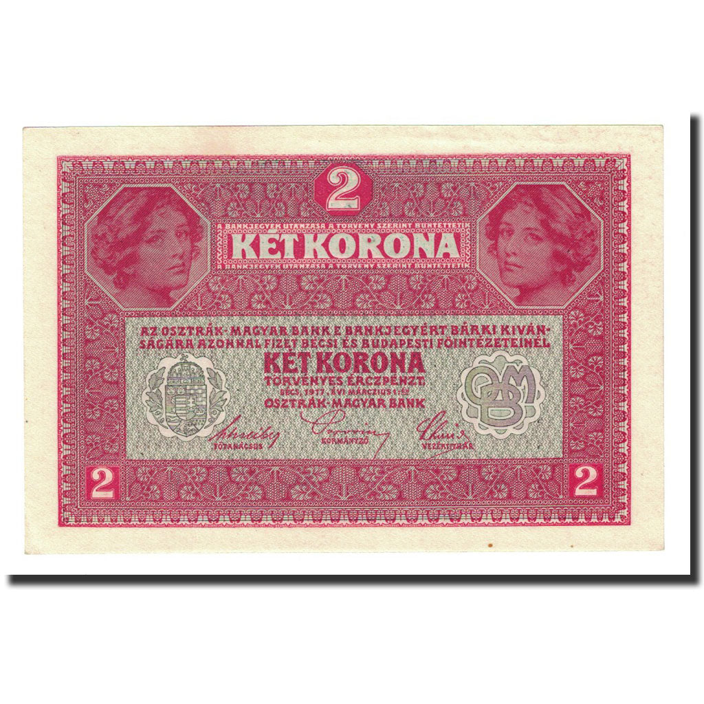 Geldschein, Österreich, 2 Kronen, 1917-03-01, KM:50, UNZ