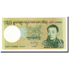 Banconote, Bhutan, 20 Ngultrum, 2013, FDS