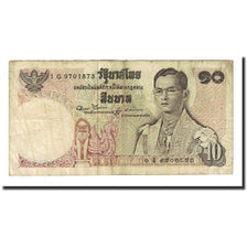 Banknote, Thailand, 10 Baht, 1969-06-24, KM:81, VF(20-25)