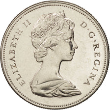 Elizabeth II, 50 Cents, 1968, Ottawa, MS(65-70), Nickel, KM:75.1