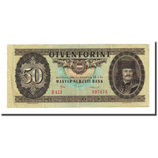 Banknote, Hungary, 50 Forint, 1986-11-04, KM:170g, AU(50-53)