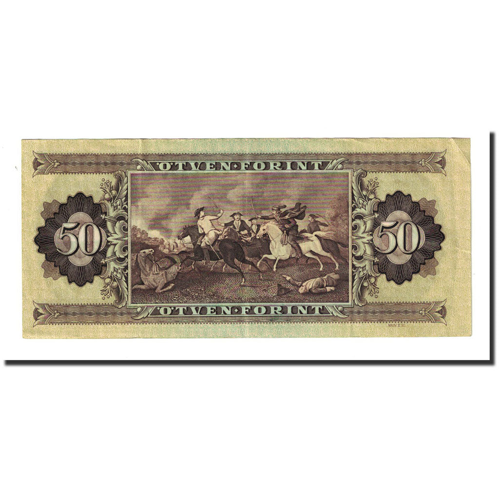 Banknote, Hungary, 50 Forint, 1986-11-04, KM:170g, AU(50-53)