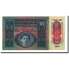 Banknote, Austria, 10 Kronen, Undated (1919), KM:51a, EF(40-45)