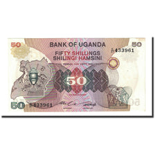 Banknote, Uganda, 50 Shillings, Undated (1982), KM:18a, UNC(65-70)