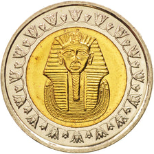 Egypt, Pound, 2005, Cairo, MS(65-70), Bi-Metallic, KM:940