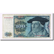 Banknote, GERMANY - FEDERAL REPUBLIC, 100 Deutsche Mark, 1980-01-02, KM:34d