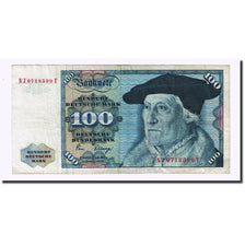 Billete, 100 Deutsche Mark, ALEMANIA - REPÚBLICA FEDERAL, 1980-01-02, KM:34d