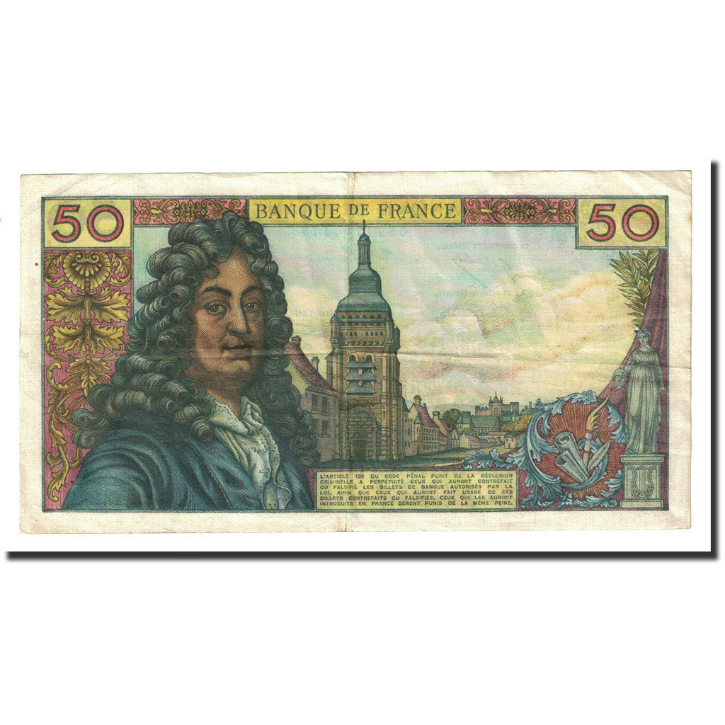 Frankrijk, 50 Francs, 1974-02-07, TTB, Fayette:64.26, KM:148e