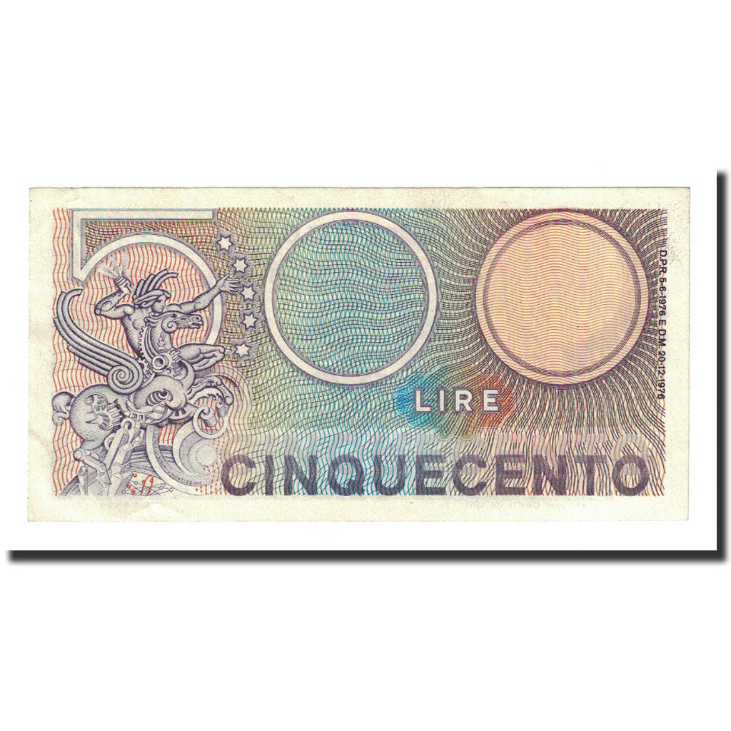 Banknote, Italy, 500 Lire, 1976-12-20, KM:95, UNC(65-70)