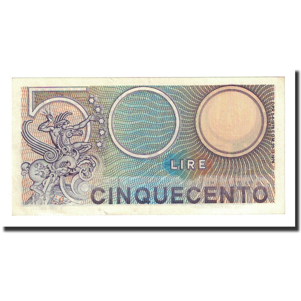 Banknote, Italy, 500 Lire, 1976-12-20, KM:95, UNC(65-70)