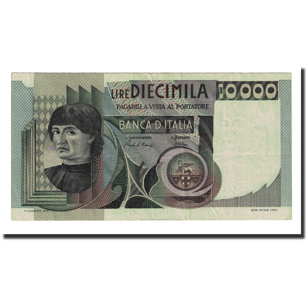 Banknote, Italy, 10,000 Lire, 1980-09-06, KM:106b, EF(40-45)