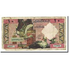 Banknote, Algeria, 10 Dinars, 1964-01-01, KM:123a, VF(20-25)