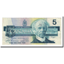 Billet, Canada, 5 Dollars, 1986, KM:95b, TTB