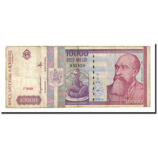 Banknote, Romania, 10,000 Lei, 1994-02, KM:105a, EF(40-45)
