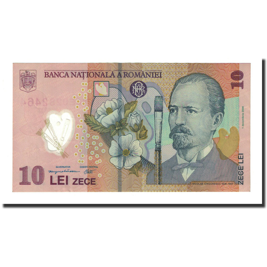 Banknote, Romania, 10 Lei, 2008-12-01, KM:119b, UNC(63)