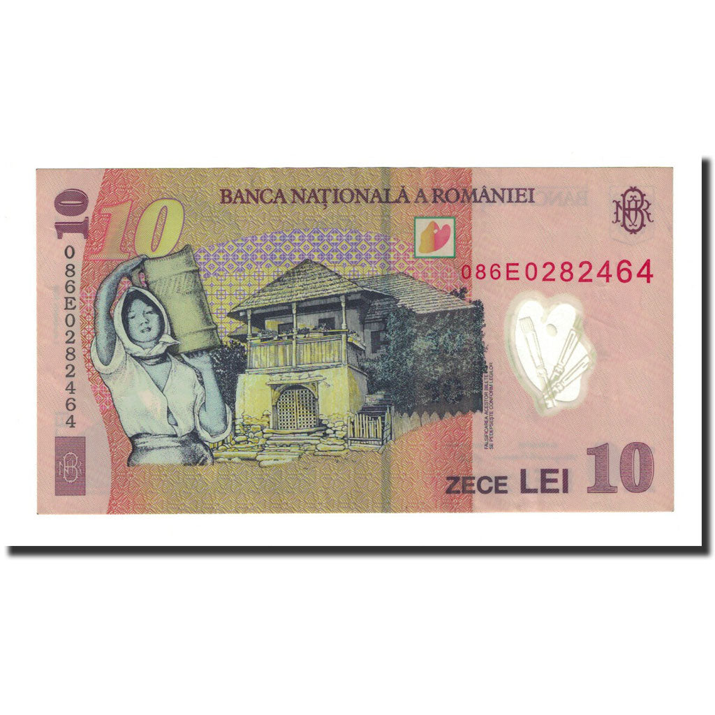 Banknote, Romania, 10 Lei, 2008-12-01, KM:119b, UNC(63)