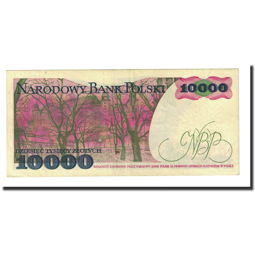 Banconote, Polonia, 10,000 Zlotych, 1988-12-01, KM:151b, SPL-