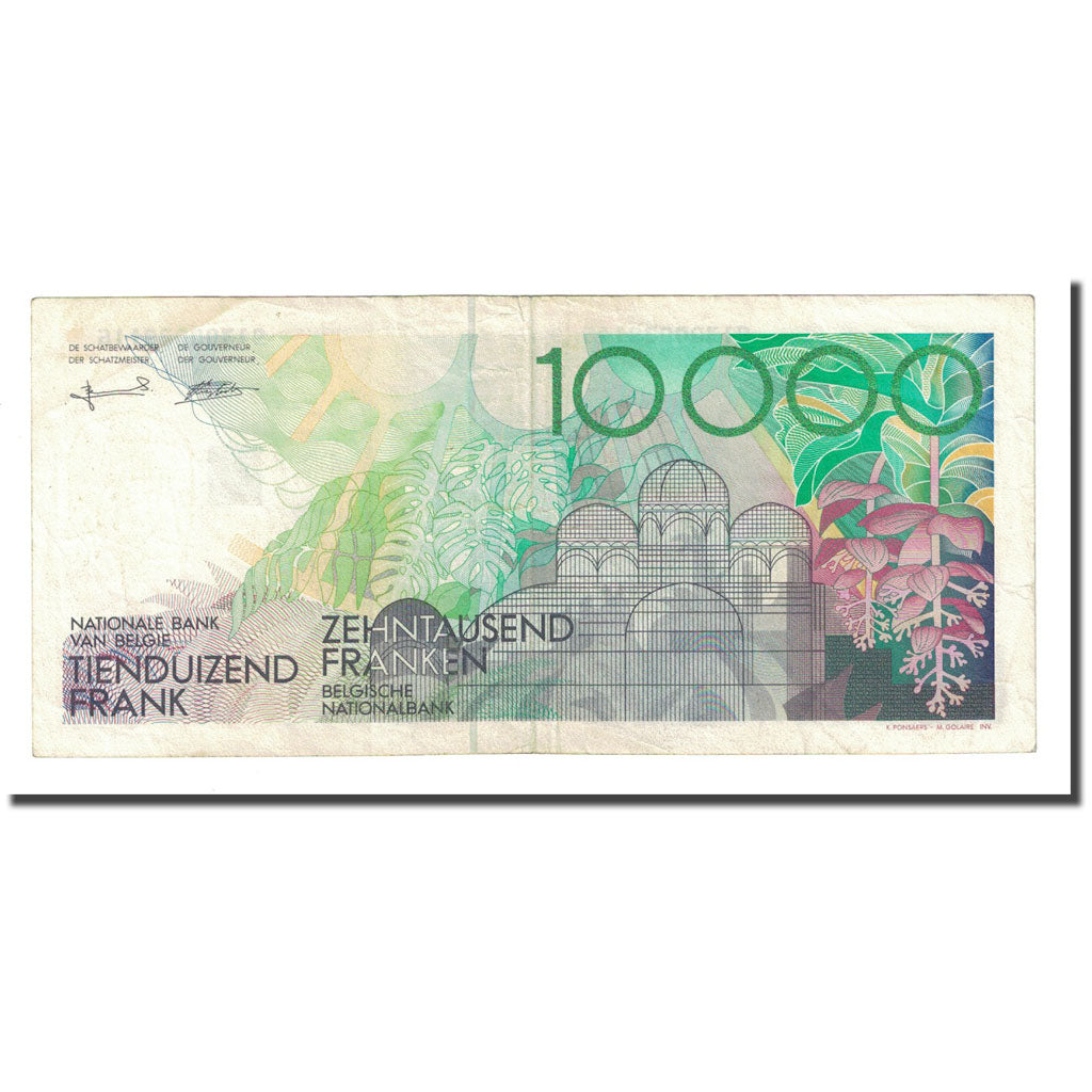 Banknote, Belgium, 10,000 Francs, UNDATED (1992-1997), KM:146, EF(40-45)