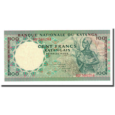 Banknote, Katanga, 100 Francs, 1963-01-15, KM:12b, UNC(60-62)