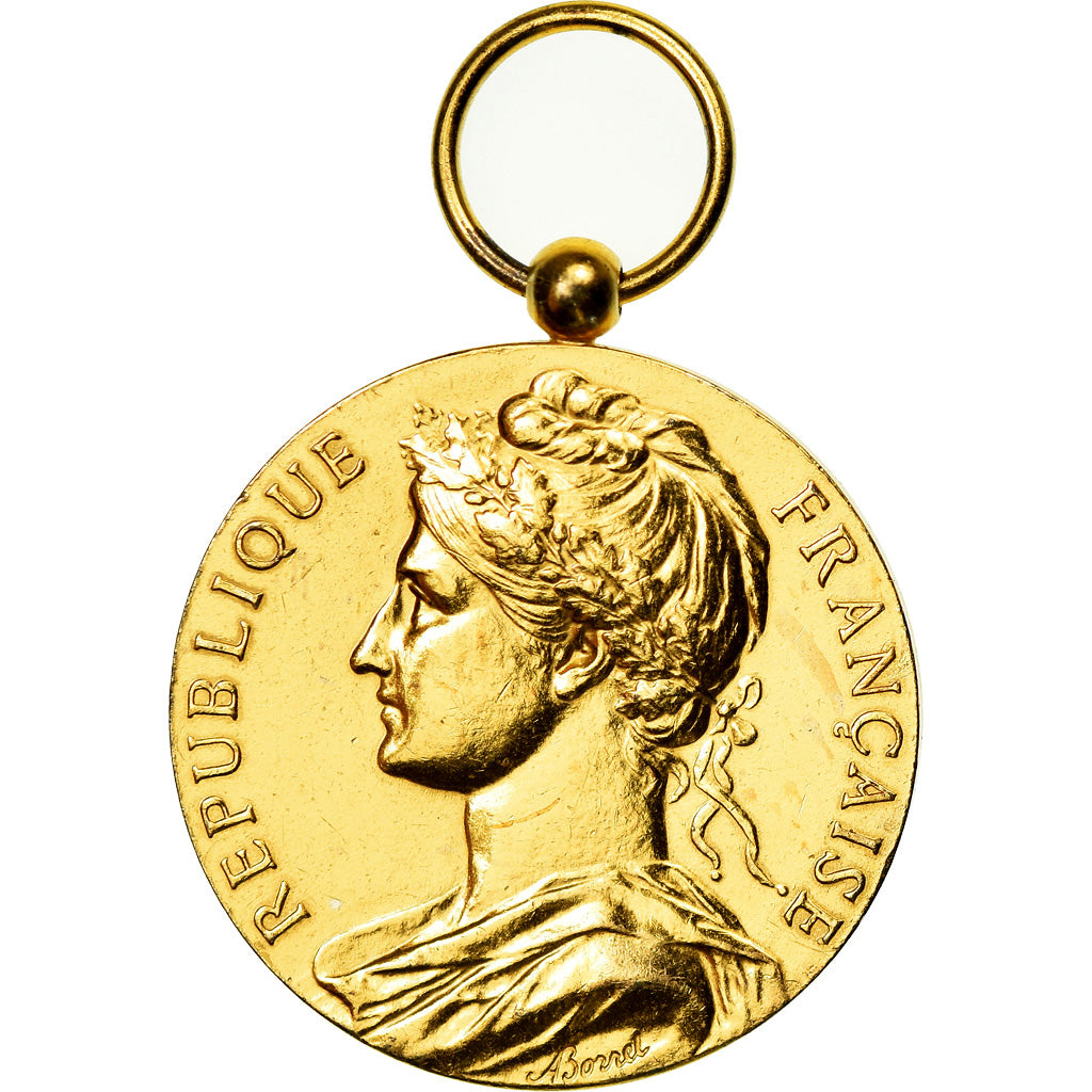 France, Médaille d'honneur du travail, Medal, 1996, Excellent Quality