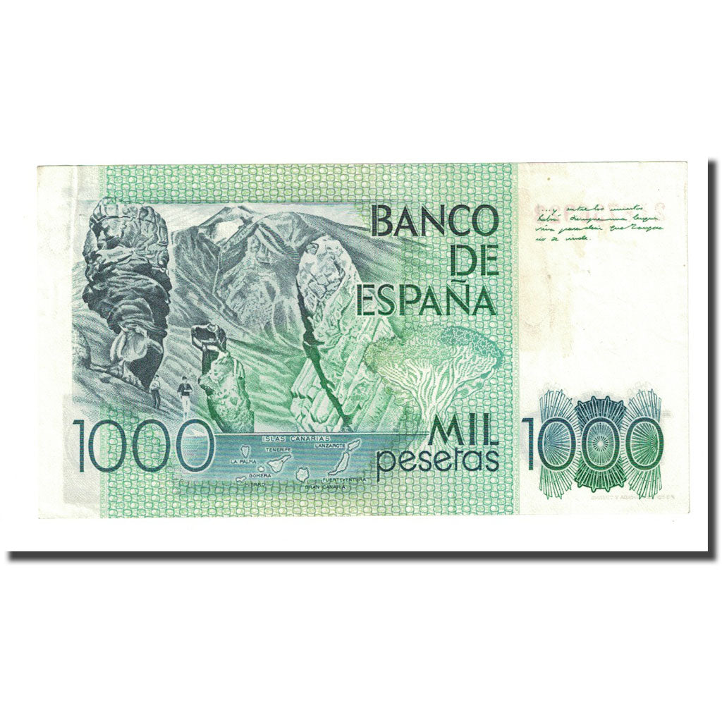 Banknote, Spain, 1000 Pesetas, 1979-10-23, KM:158, AU(50-53)