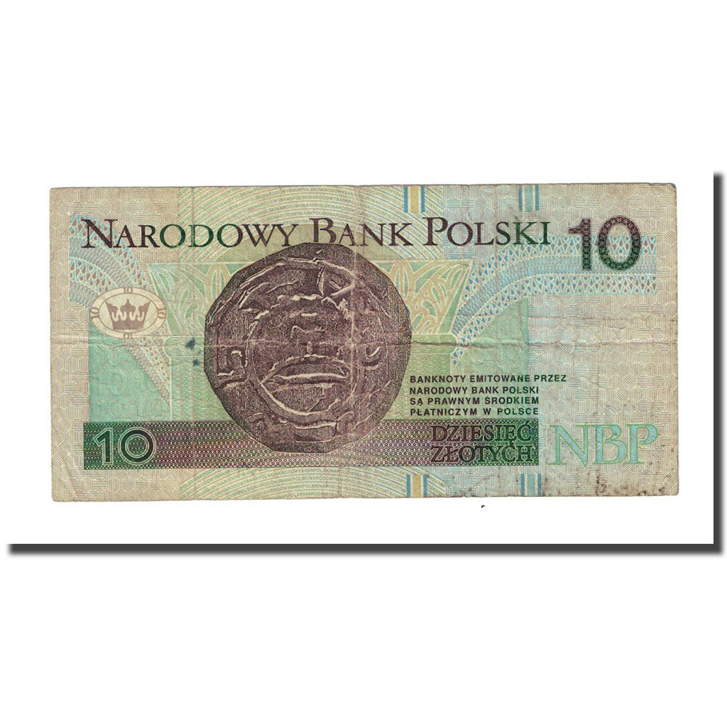 Banknote, Poland, 10 Zlotych, 1994-03-25, KM:173a, VF(20-25)