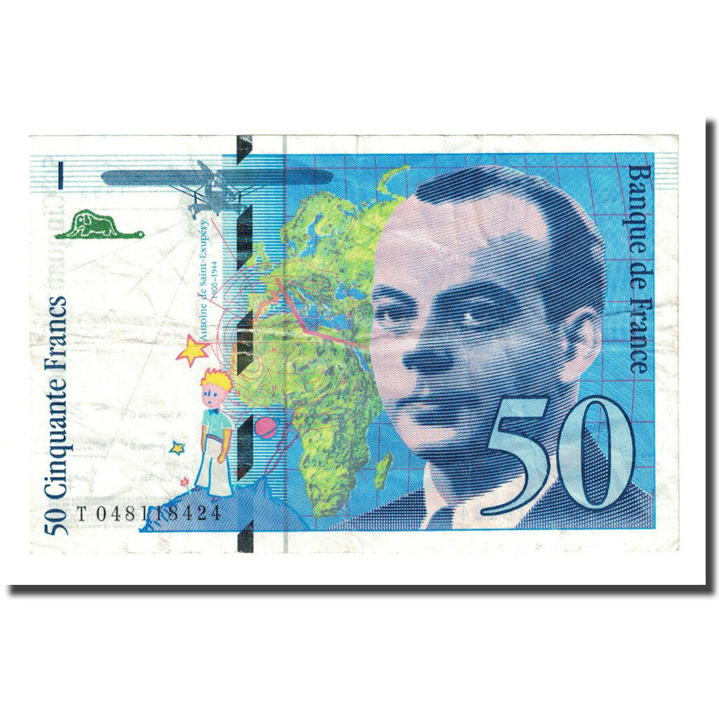 Frankreich, 50 Francs, 1999, SS, Fayette:73.5, KM:157Ad