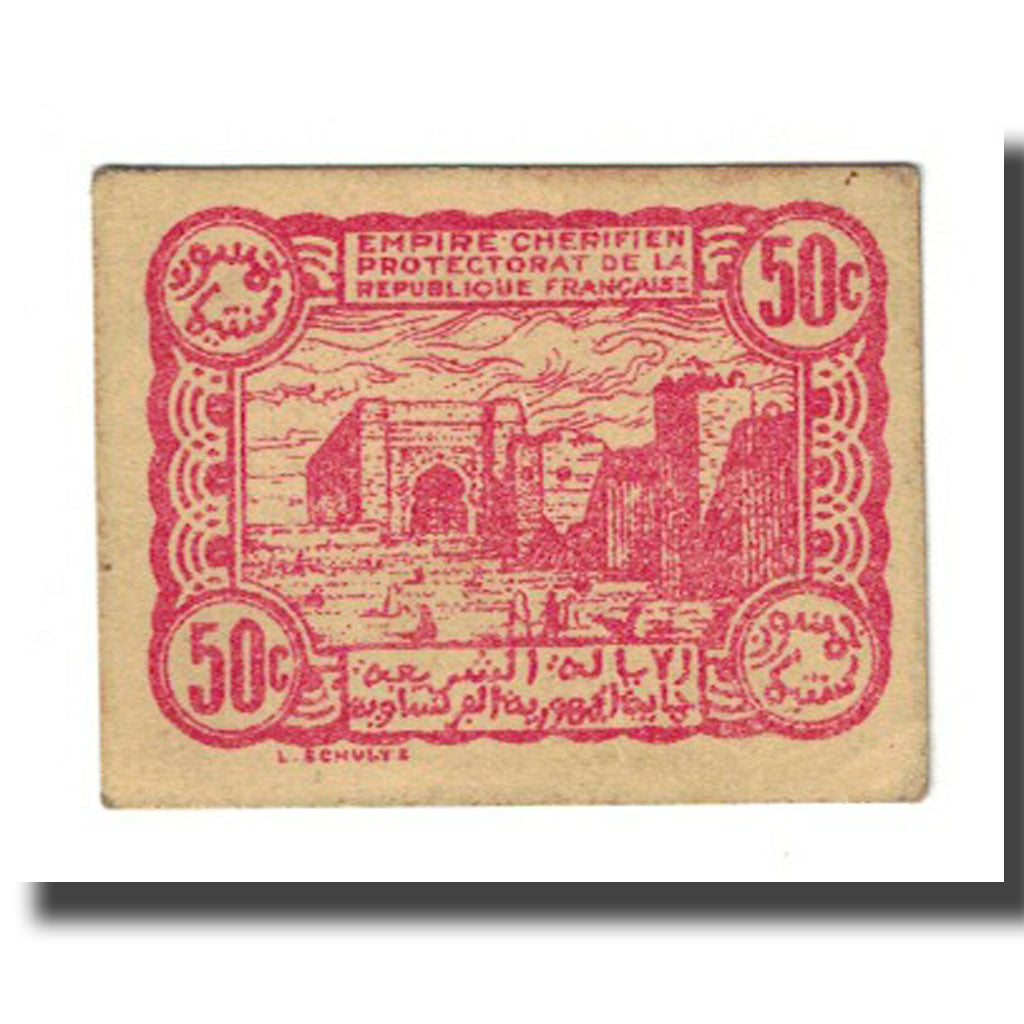 Banknote, Morocco, 50 Centimes, 1944-04-06, KM:41, EF(40-45)