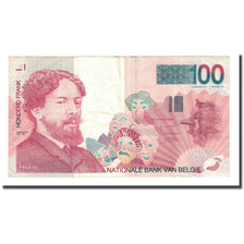 Banknote, Belgium, 100 Francs, Undated (1995-2001), KM:147, AU(55-58)
