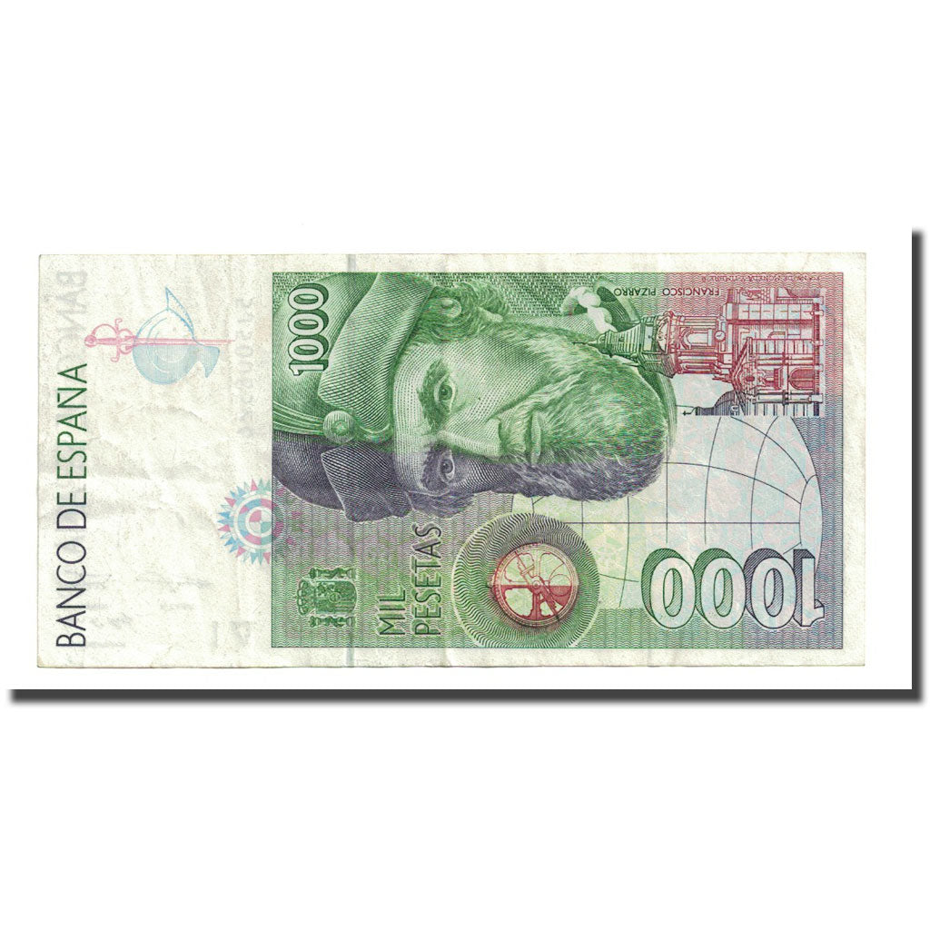 Banknote, Spain, 1000 Pesetas, 1992-10-12, KM:163, EF(40-45)
