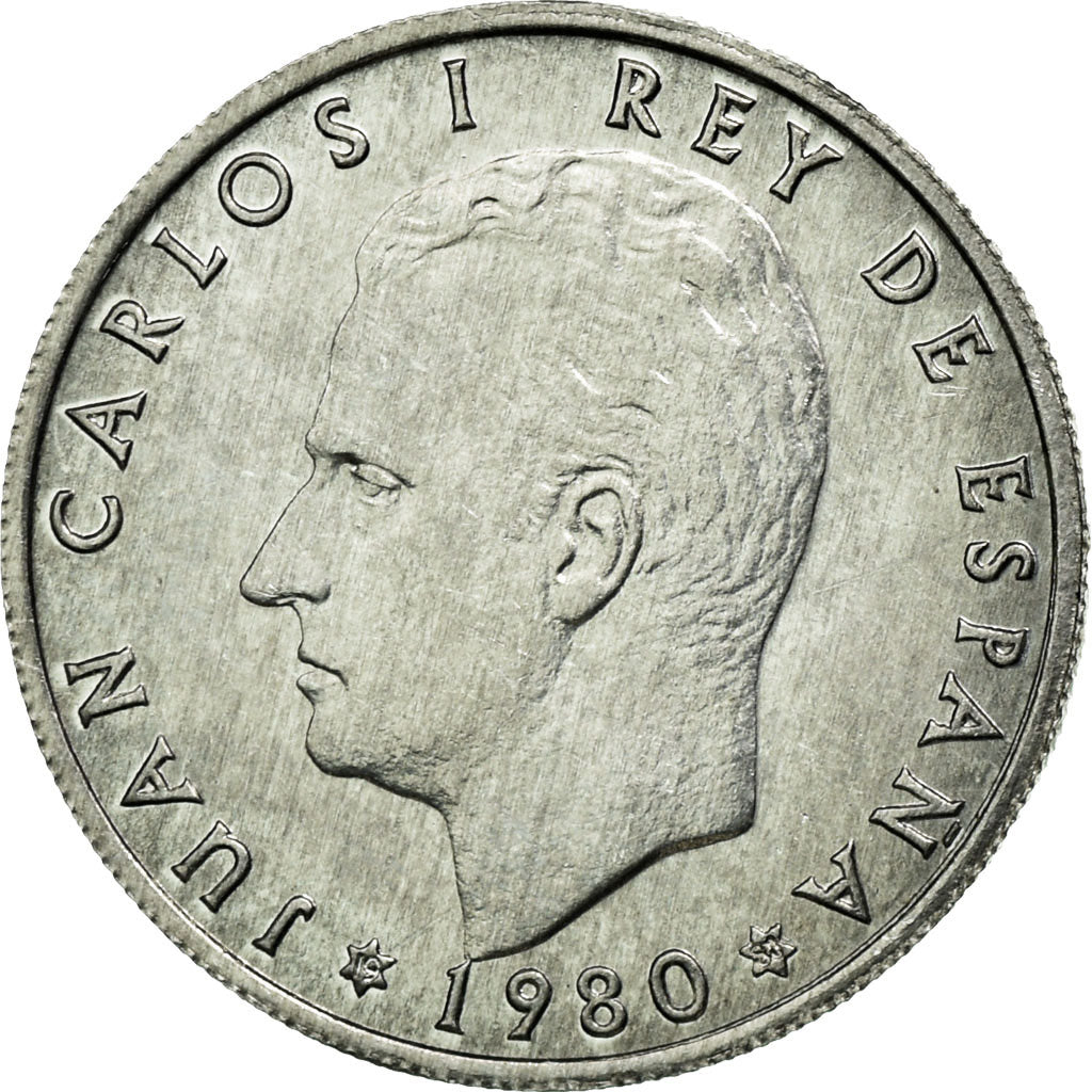 Monnaie, Espagne, Juan Carlos I, 50 Centimos, 1980, SPL, Aluminium, KM:815